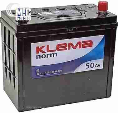 Аккумуляторы Аккумулятор KLEMA 6СТ-50 Аз R  Jis Norm EN 390A   237x129x226 мм